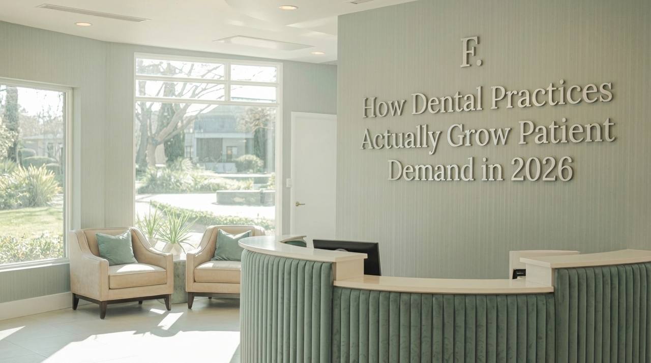 Premium dental practice interior used as feature image for Dental by Foundry article about growing patient demand in 2026